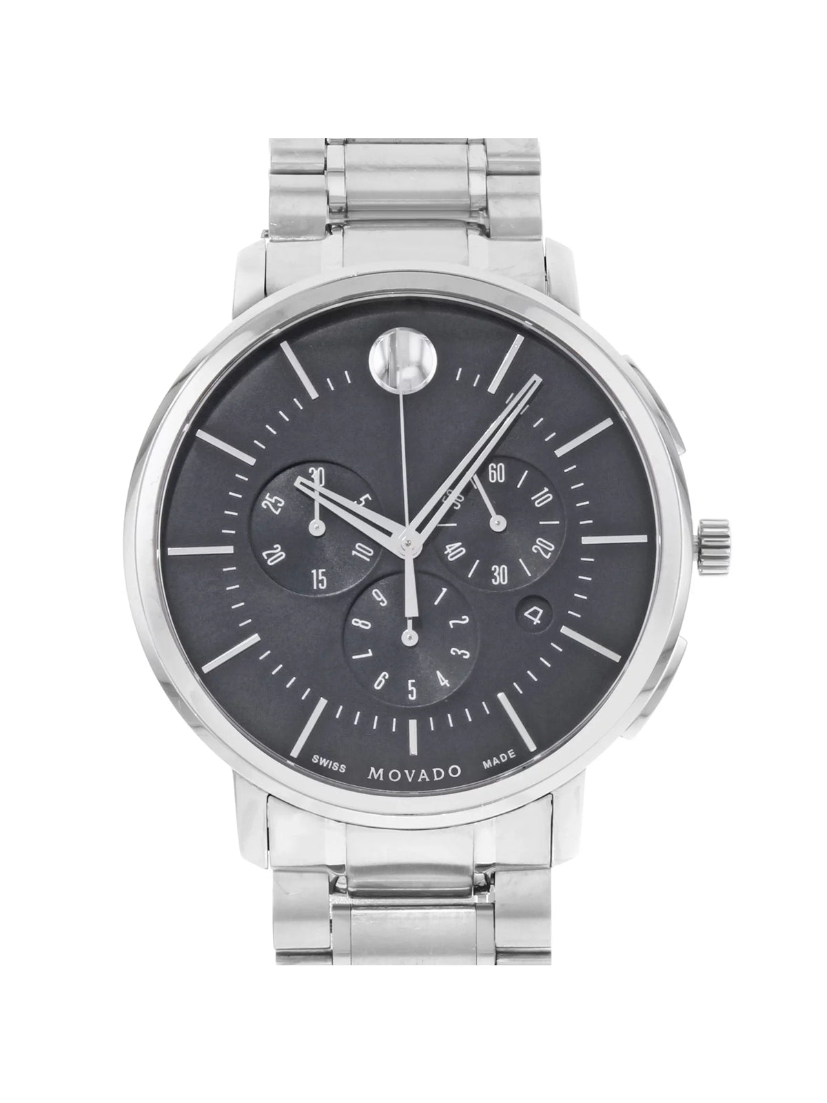 Fashion Silver Quartz 0606886 Watch Men's Metal Tc