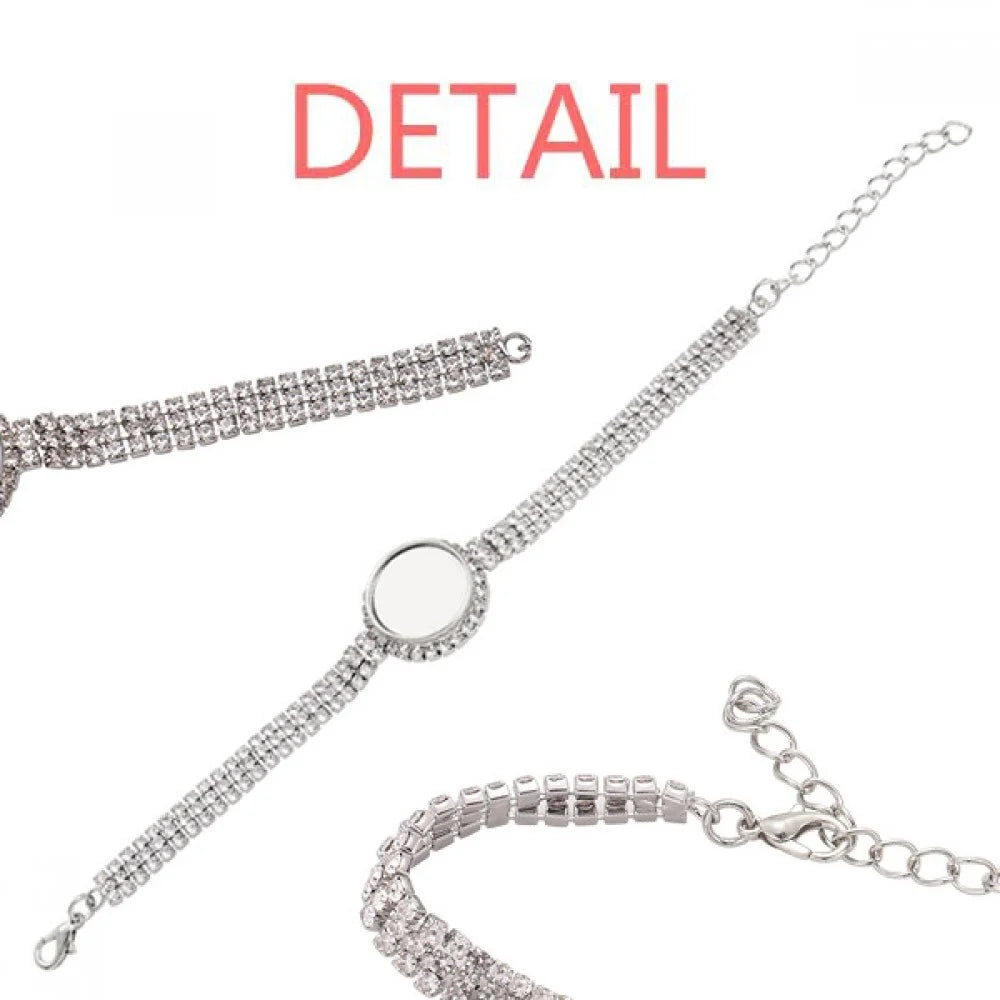 I Bracelet Art Want A Diamond Anklet Shoes New Chain Tennis Deco Jewelry Fashion