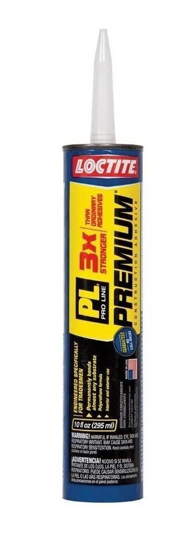 Premium of oz Adhesive Construction 3X 12 Multi-Purpose Polyurethane Pack 10 1390595