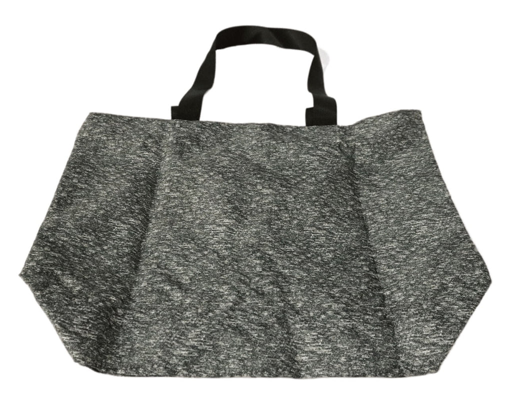 Large Canvas Victoria's Tote Bag Weekender Secret NWT Pink Gray/Black Heathered