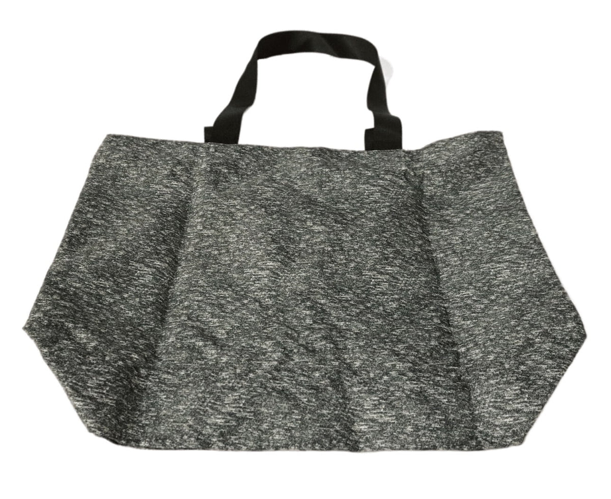 Large Canvas Victoria's Tote Bag Weekender Secret NWT Pink Gray/Black Heathered