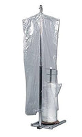 Rack Single Roll Garment Bag Chrome