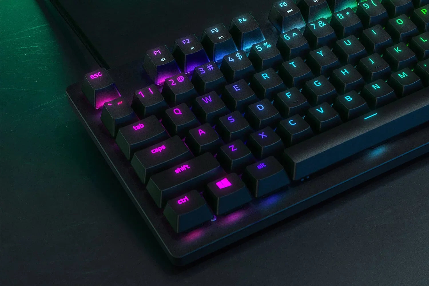 & Gaming (Used) Optical Linear Razer Lighting Switches Tournament Edition Chroma w/ Keyboard, Huntsman