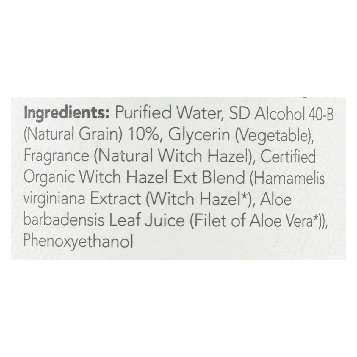 oz Original Thayers with Aloe fl Vera Witch - 12 Hazel