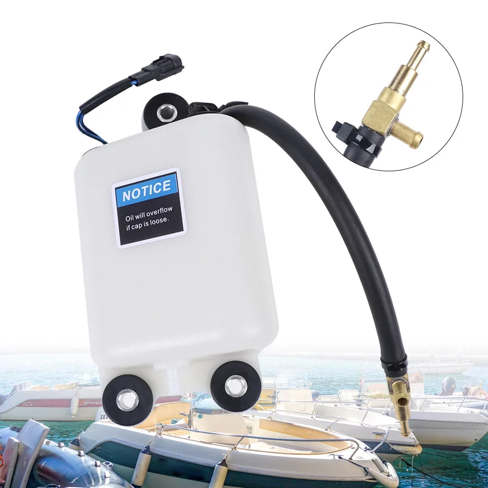 Optimax 250HP Assy for Assembly 1200-8M0064075 200HP 3.0L Miumaeov Oil Mercury Outboard Oil Tank 225HP Mercury Fits Tank