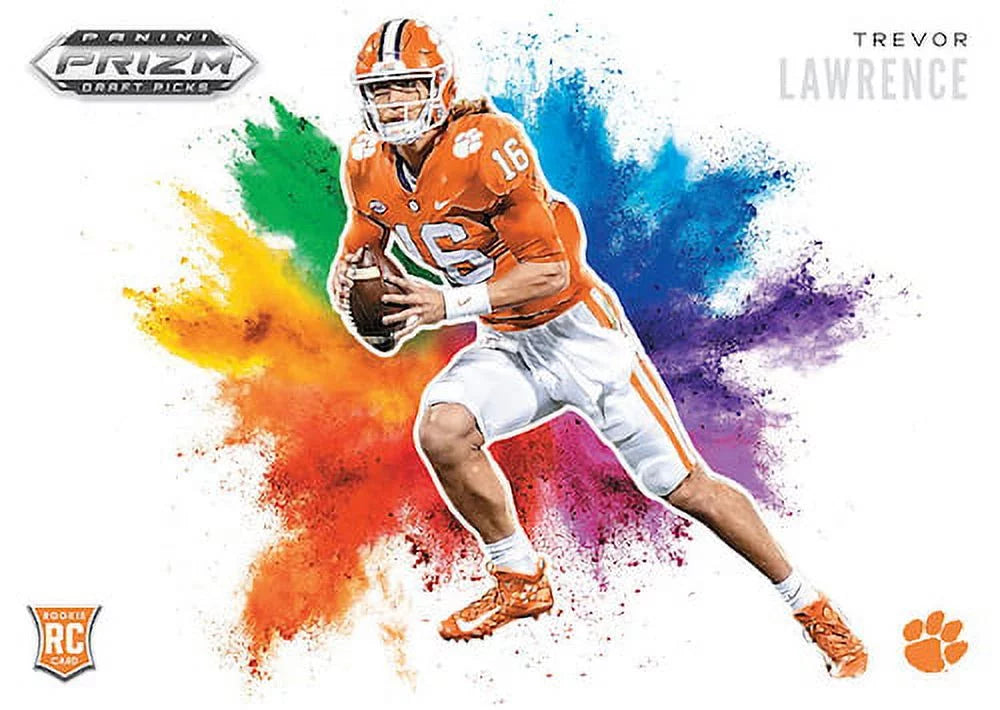 Football Draft Cards +1 Panini 60 Prizm Collegiate 2021 Autograph Trading Cards- Picks