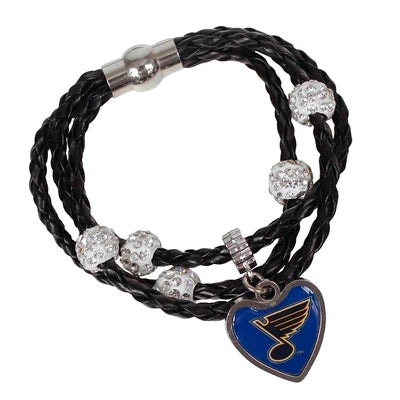 Louis Braided Bracelet St. Blues Charm