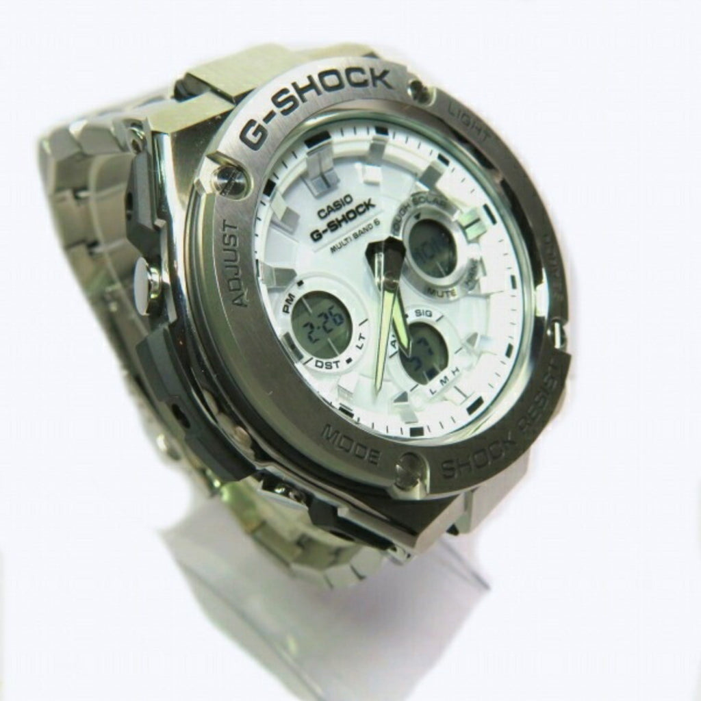 G-Shock Casio Pre-Owned Radio -W110D-7AJF (Good) Men's Solar Watch Multiband 6