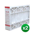 Filter 2 Replacement 16x25x4 Pack Air - 11 Honeywell Filter MERV