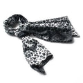Leopard - Elegant Blancho Natural Stylish Small Scarf/Wrap/Shawl Design Silk