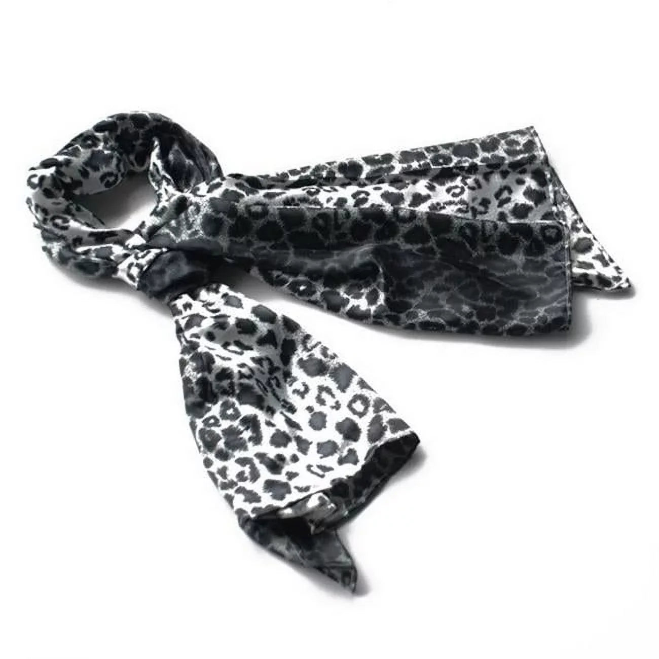 Leopard - Elegant Blancho Natural Stylish Small Scarf/Wrap/Shawl Design Silk