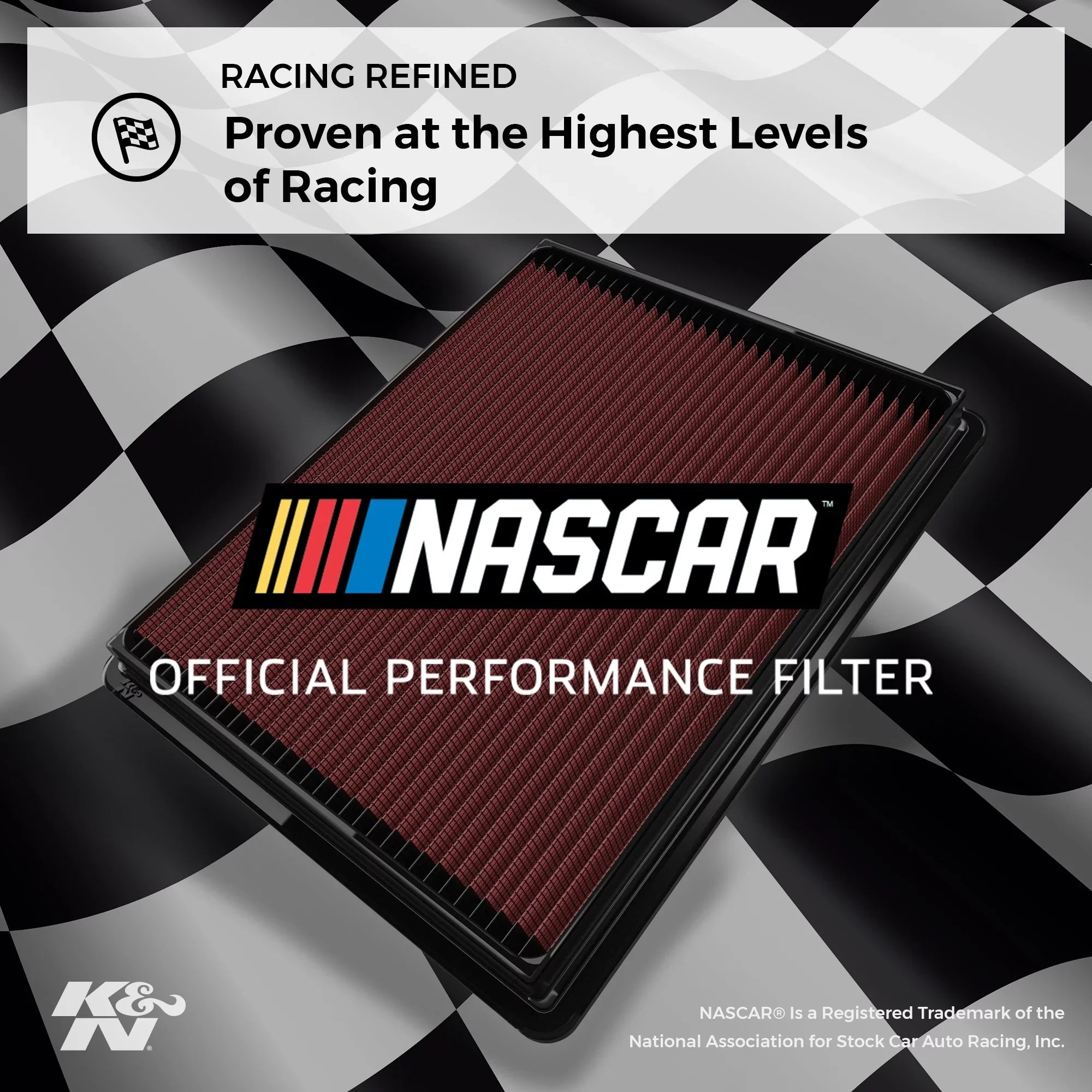 2013-2019 Chevy/Cadillac (Impala, Engine Performance, ), Filter: High Air Washable, K&N 33-2483 V6 Filter: Replacement Premium,