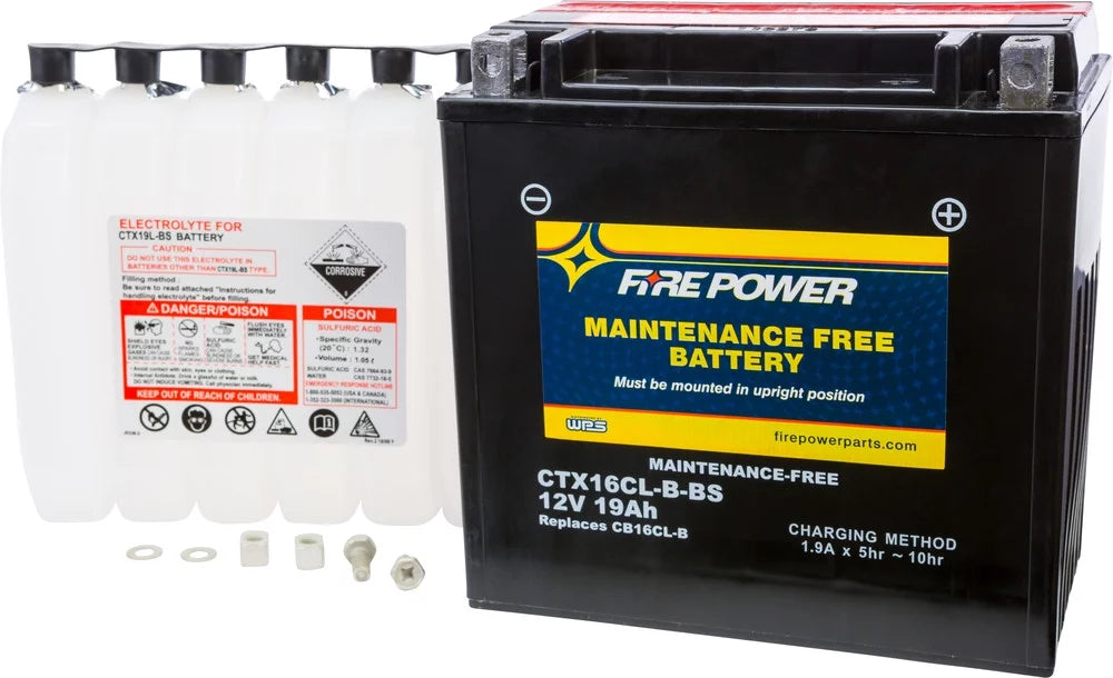 Maintenance Yamaha Power Battery (WRA700) Fits Free 1994-1997 WaveRunner Fire With
