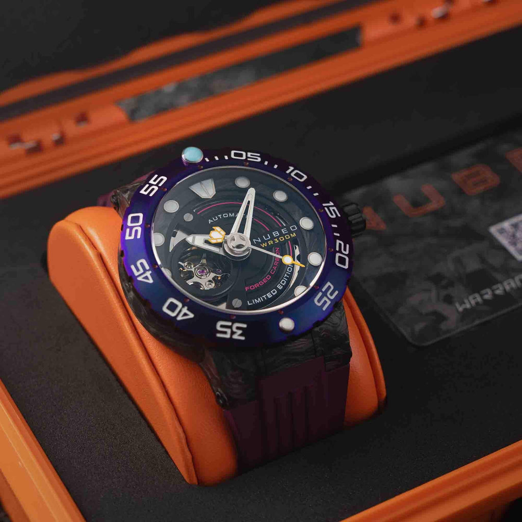 Opportunity Automatic Purple Forged Fiber Limited Edition Nubeo Carbon