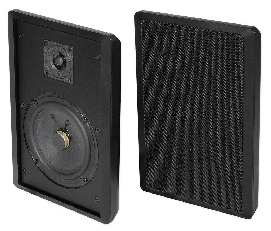 Slim 6-Zone Pendant+6 Wall 4 Amplifier+4 Restaurant/Bar/Cafe Black Speakers