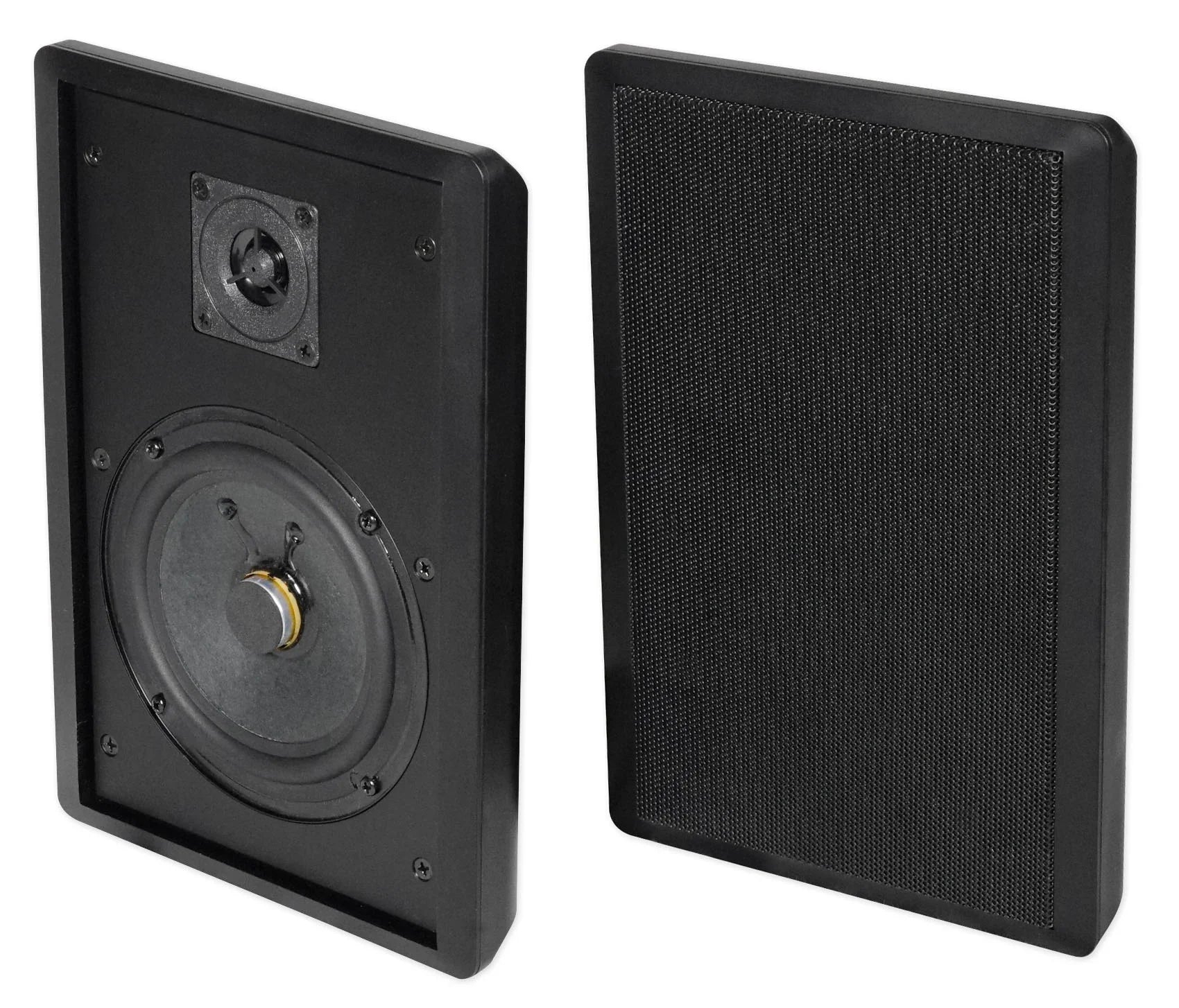 Slim 6-Zone Pendant+6 Wall 4 Amplifier+4 Restaurant/Bar/Cafe Black Speakers