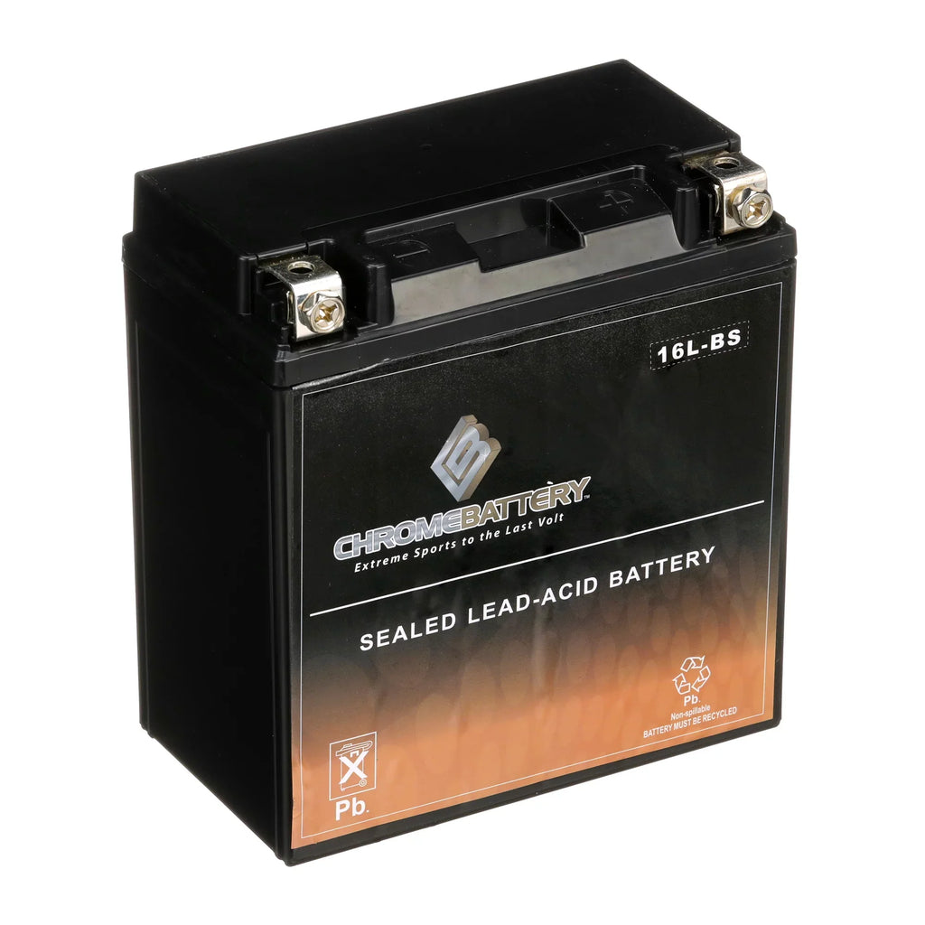 ) 12 for Battery 1995 Ski Xir 750cc Chrome 230 YTX16L- Kawasaki Ss Jet St Jh750 Battery Xi (16L- Ah, Volt,14