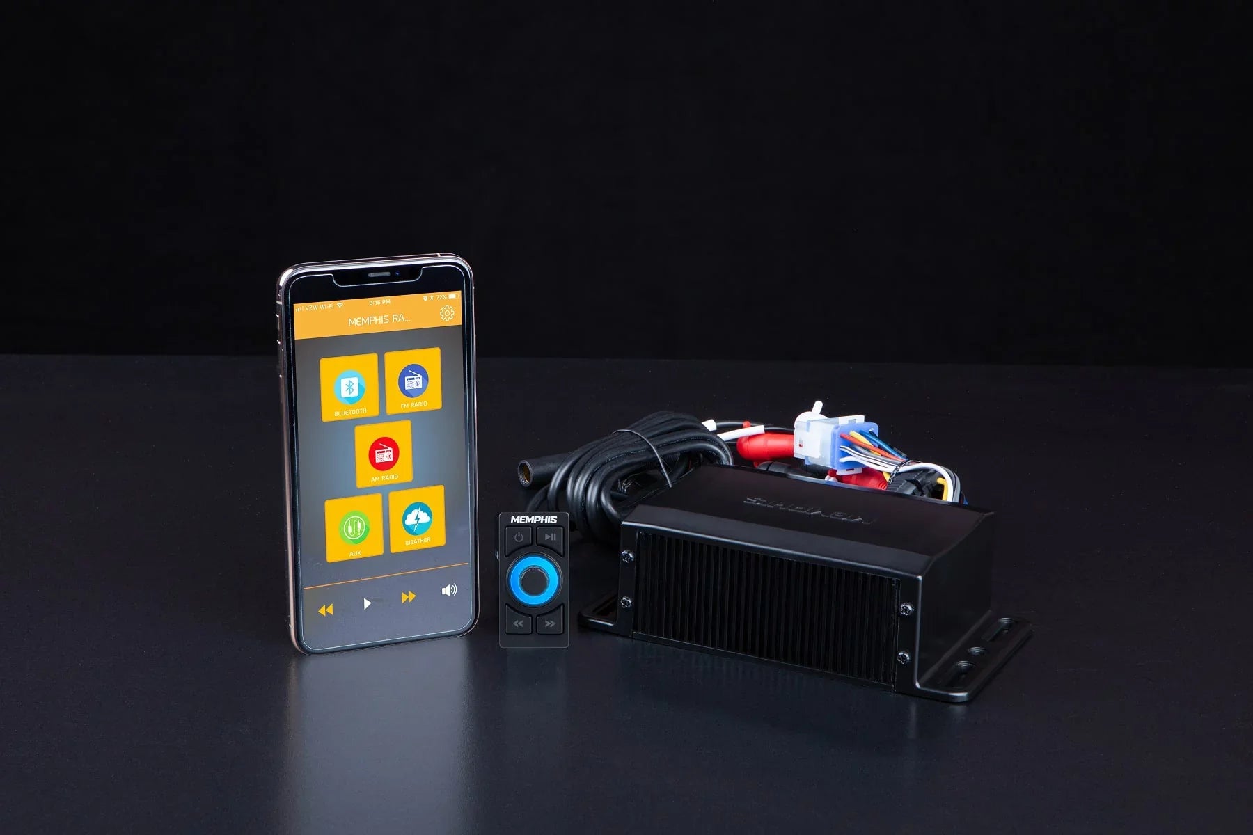 Source Bluetooth SMC2A Hidden // Receiver Audio Marine Memphis Unit