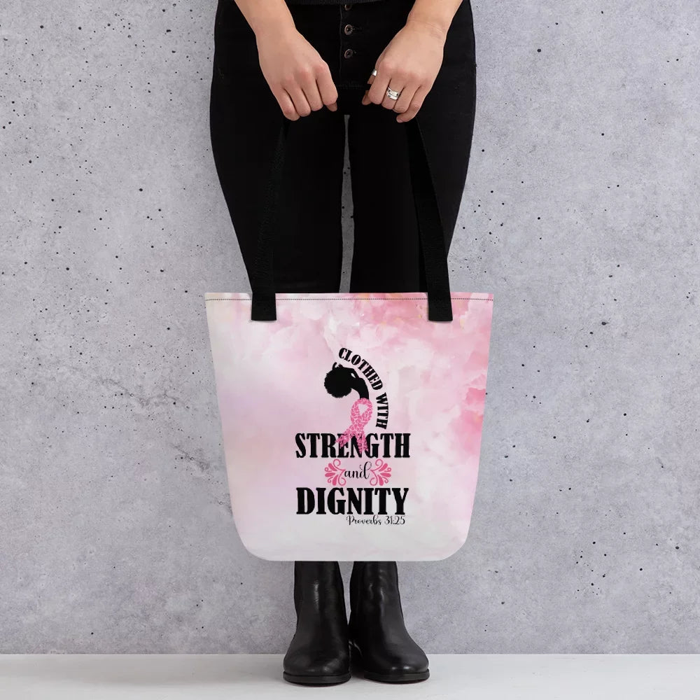 and Tote Clothed Dignity Strength Bag with