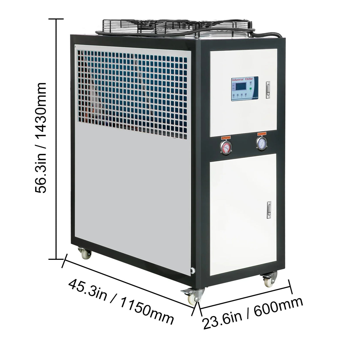 liquid Chiller 9.4HP liquid 16 Gal Cooling for SKYSHALO 60L Air-cooled Industrial