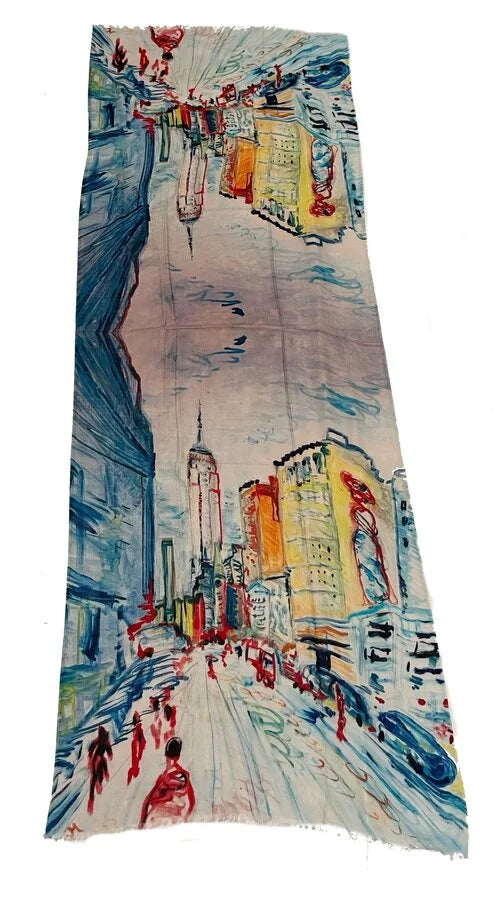 James by Cheung Cashmere/Wool Scarf Fifth Blend 01 Paul - Avenue
