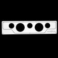 5 Inch Sea Boat 21 1/8 White Aluminum 1/2 | Fox Panel Blank x