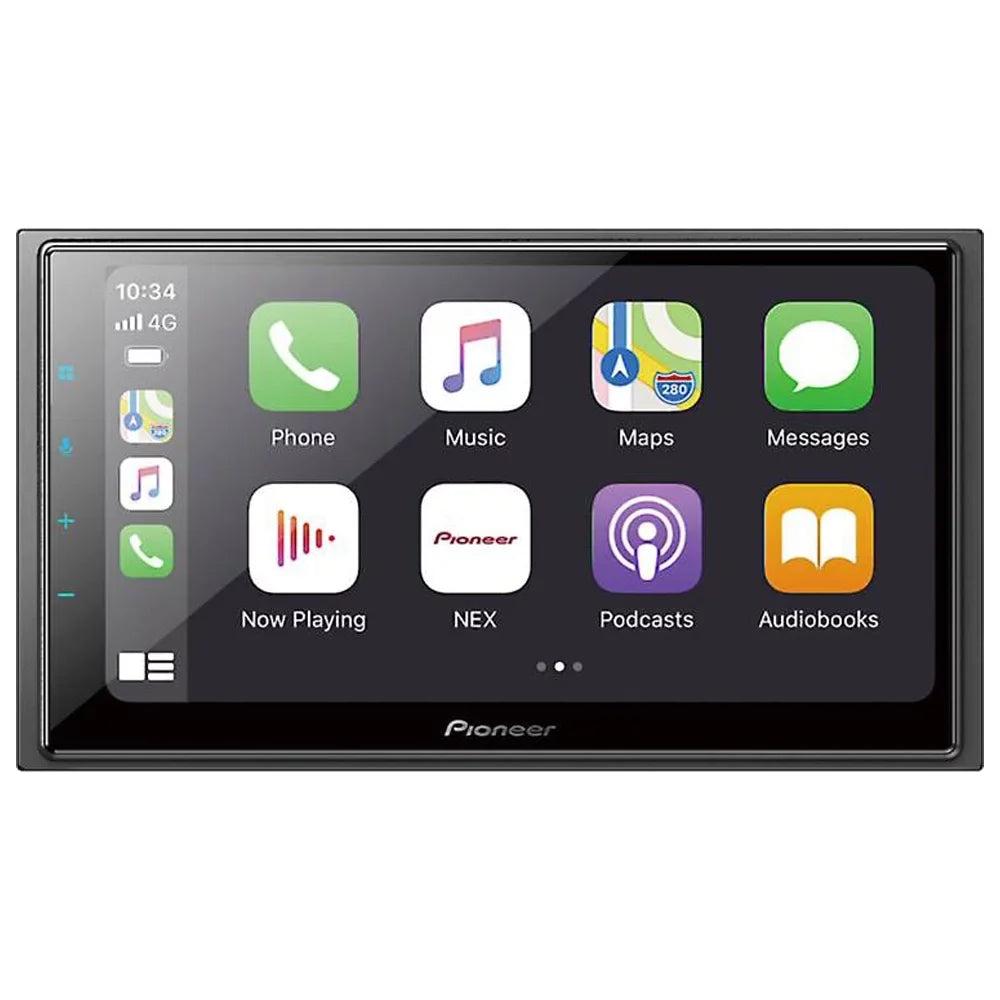 DMH-W4660NEX Media New 6.8" Pioneer Receiver & Cam Backup Bullet Mechless Digital