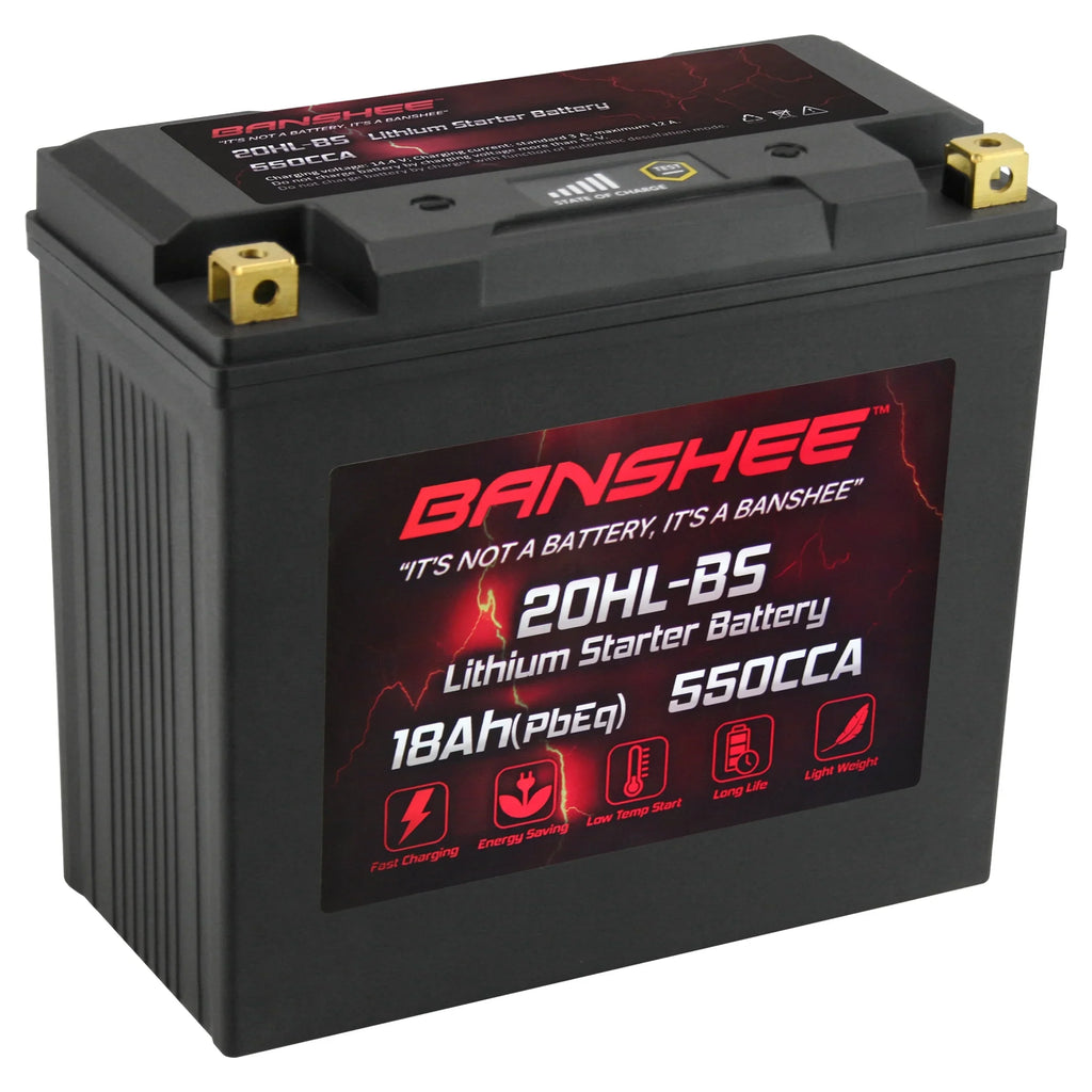 to 2005 with Battery YTX20L- 2005 Banshee LiFePO4 3D Fits Sea-Doo Motorsports