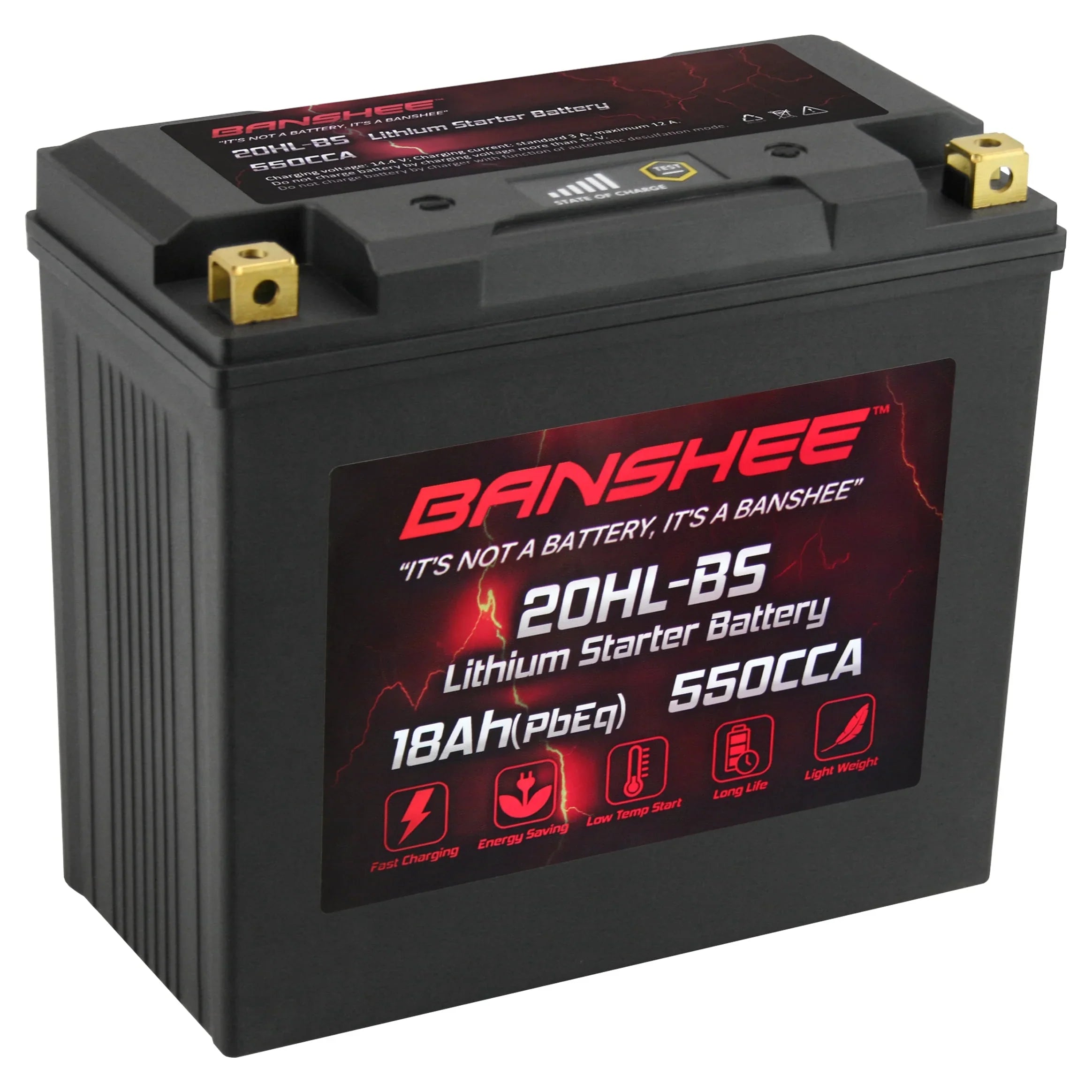 to 2005 with Battery YTX20L- 2005 Banshee LiFePO4 3D Fits Sea-Doo Motorsports