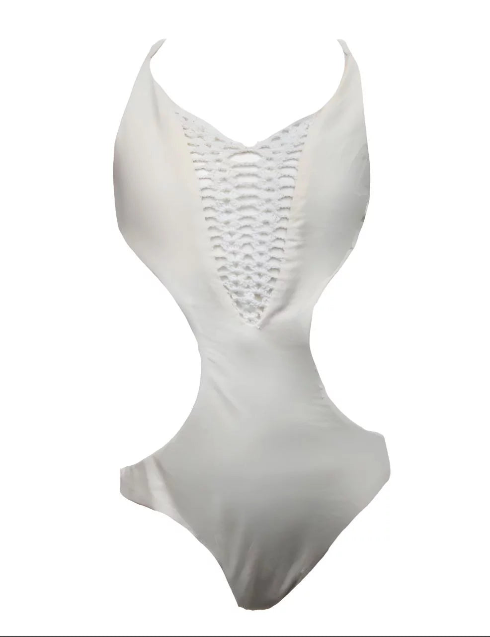 SPIRITUAL Piece Swimsuit, White, Maui One Breathe GANGSTER Women's X-Small