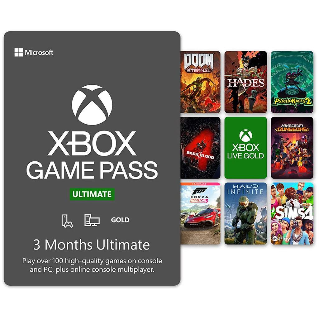 Red Console, – Accessories Holiday with Mazepoly Extra Xbox S Contoller Series Pass Xbox Wireless Month 3 Ultimate, Game