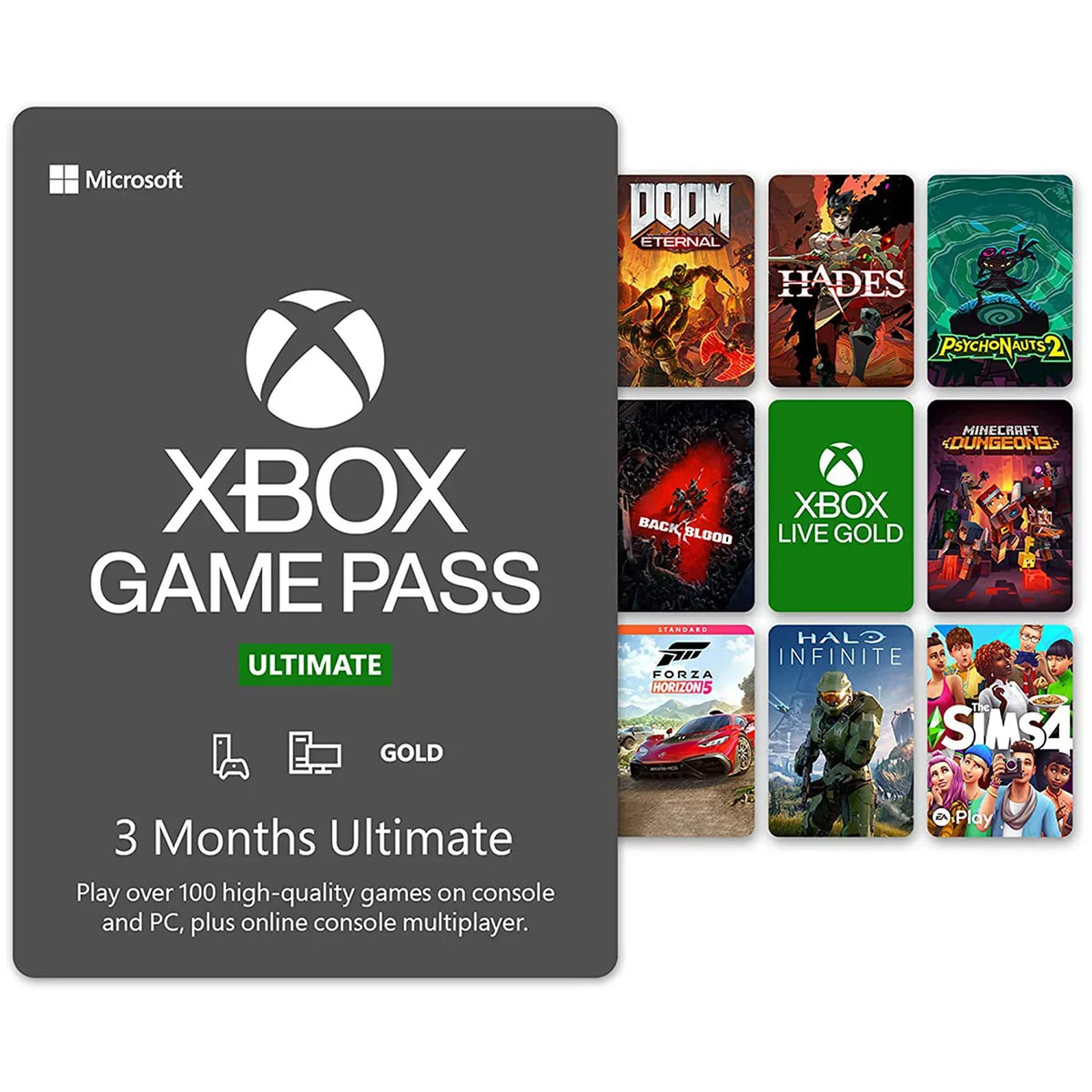 Red Console, – Accessories Holiday with Mazepoly Extra Xbox S Contoller Series Pass Xbox Wireless Month 3 Ultimate, Game