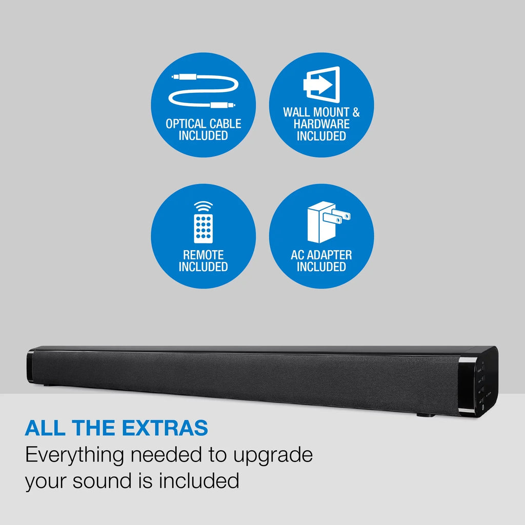 ITB031B Soundbar, Wireless Bluetooth 29" iLive