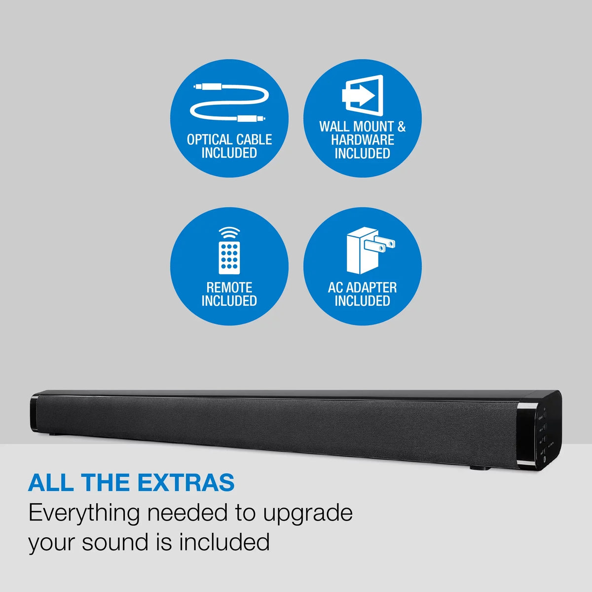 ITB031B Soundbar, Wireless Bluetooth 29" iLive