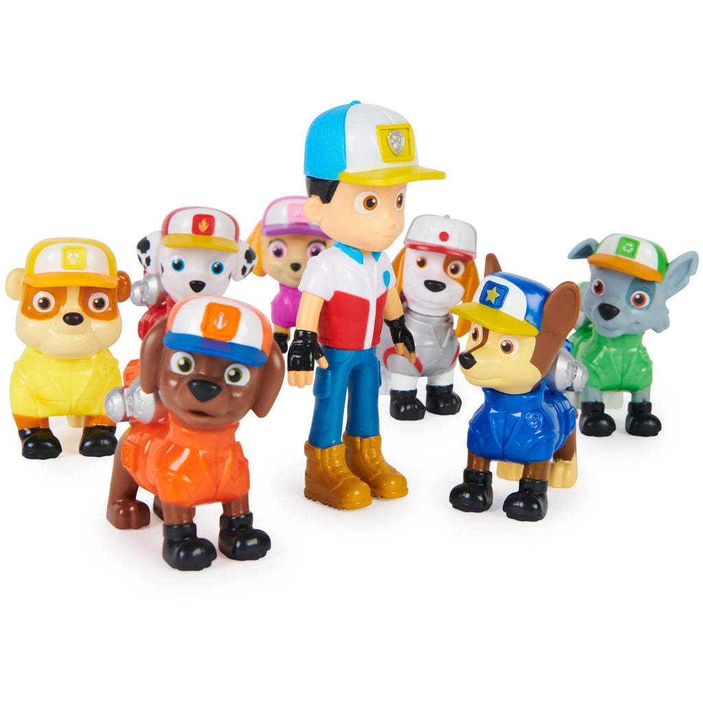 Pups Figure Truck Gift Pack 8 Piece Big Patrol,