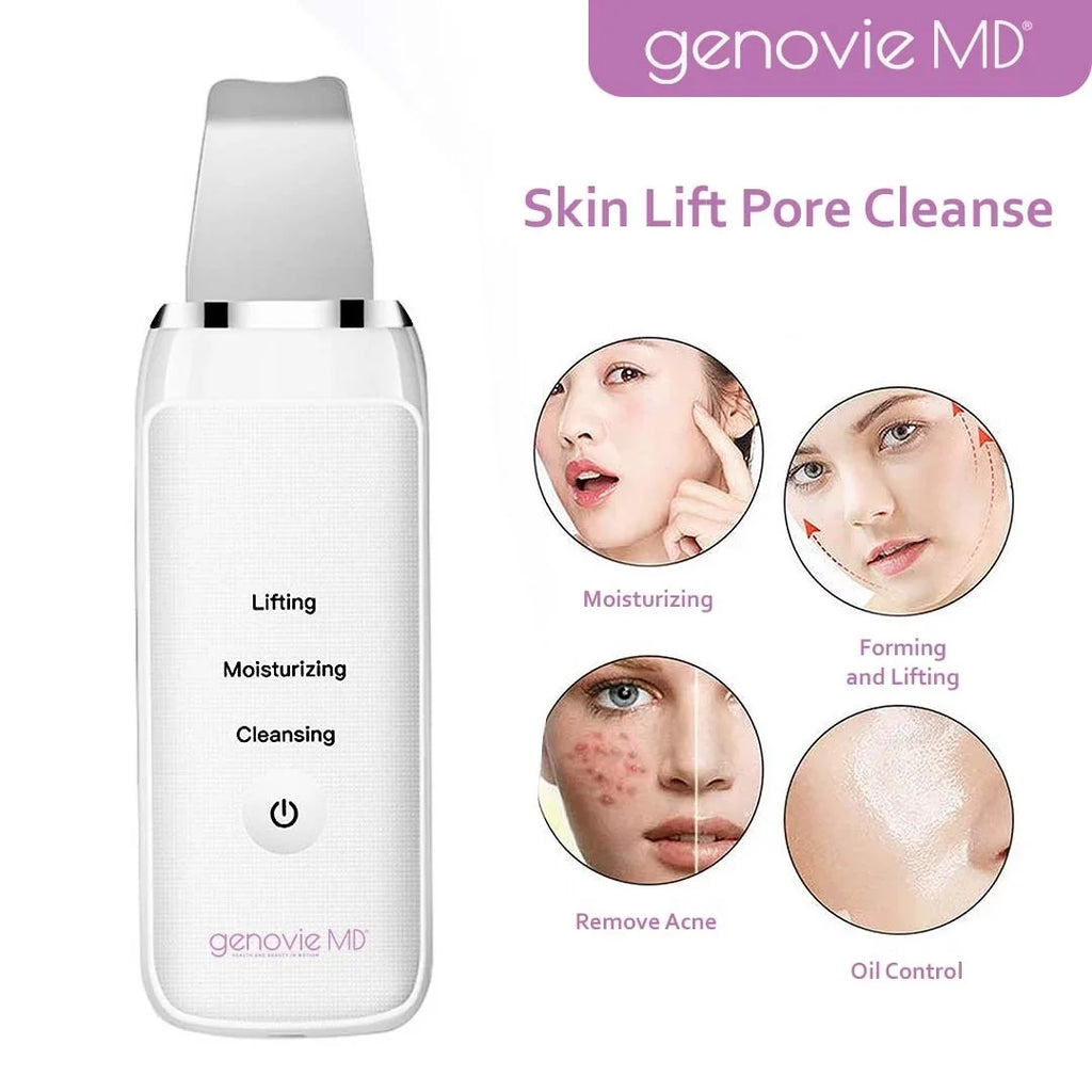 Acne Remover, Spatula, Cleaning MD Deep Removal Genovie Cleanse, Blackhead Skin Pore And Face Facial Tool, Scrubber