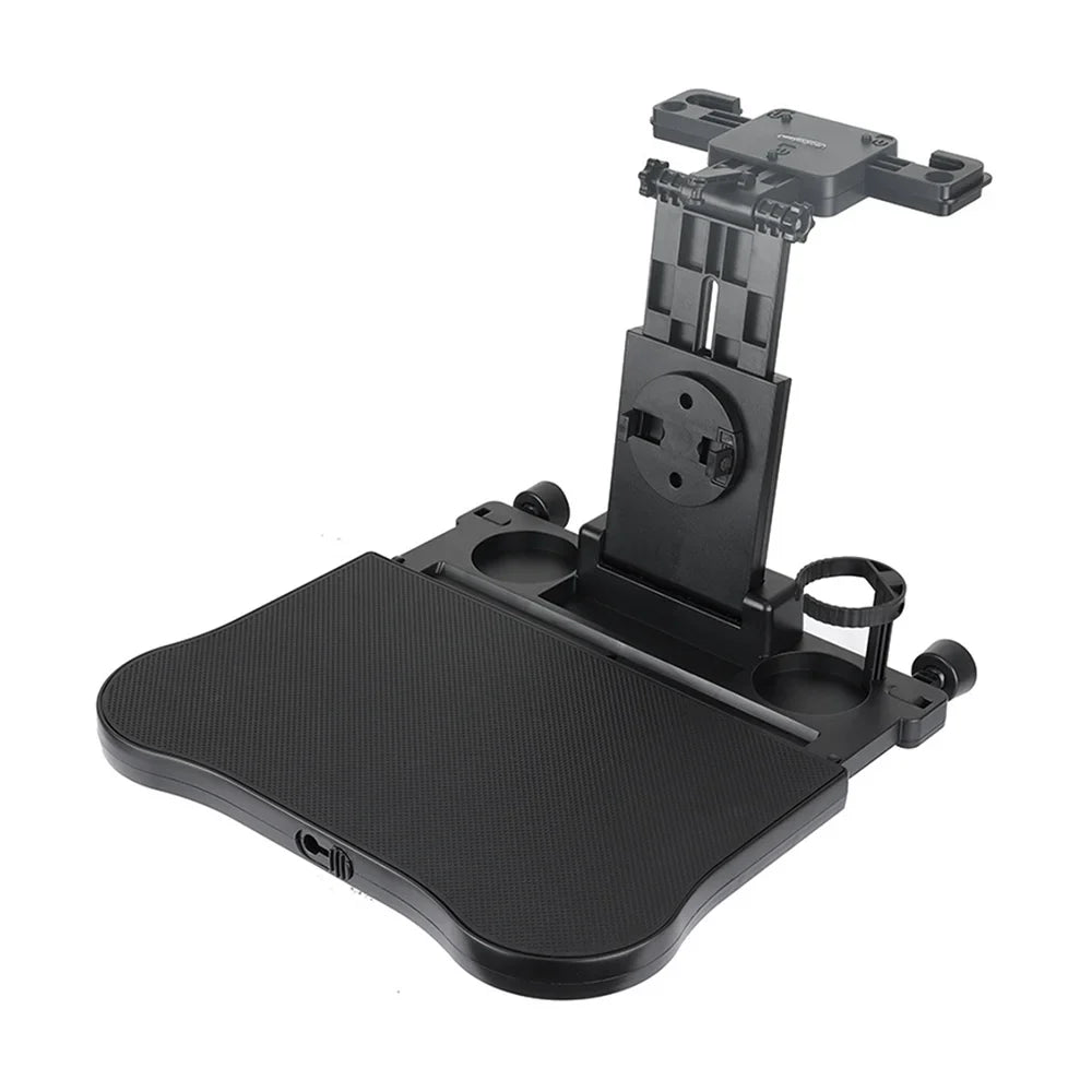 Tray, Table Car Multifunctional Eating Phone Car Writing, Holder with Black Adjustable Back Foldable Seat Aibecy Seat Car Working, Table Travel Food for