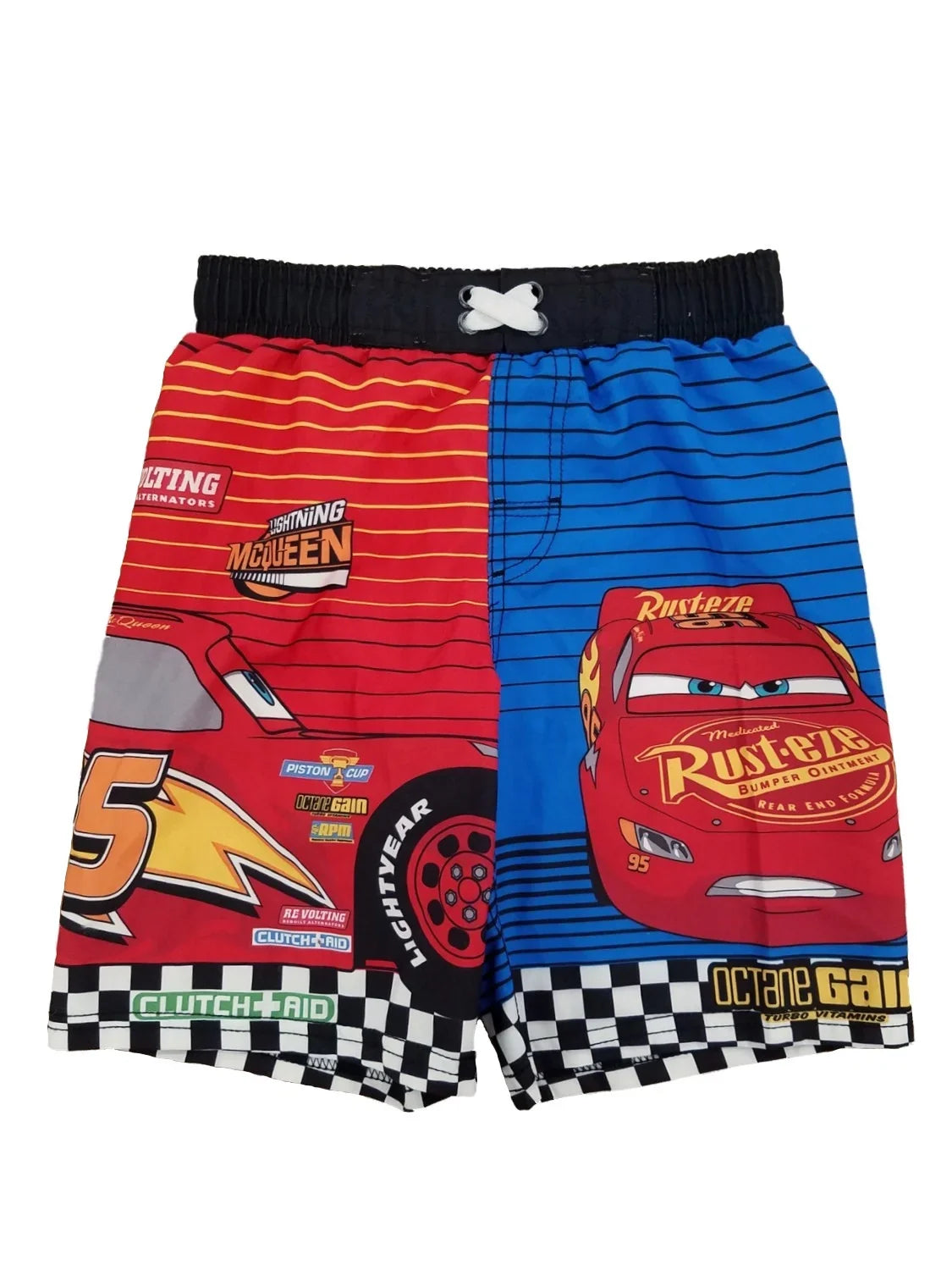 Lightning Swim 3 Boys Board Trunks Shorts 5 Disney Little Cars McQueen Pixar