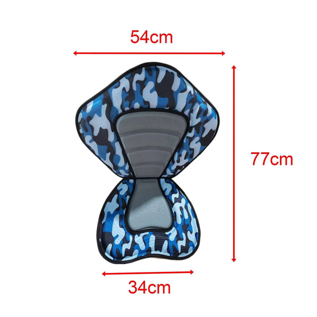 Canoes Sitting Seat Kayaks Pad Support Vessel Adjustable Back Strap Seat Stand Paddleboard Chair up Detachable Fishing Bleacher Seat for Kayak