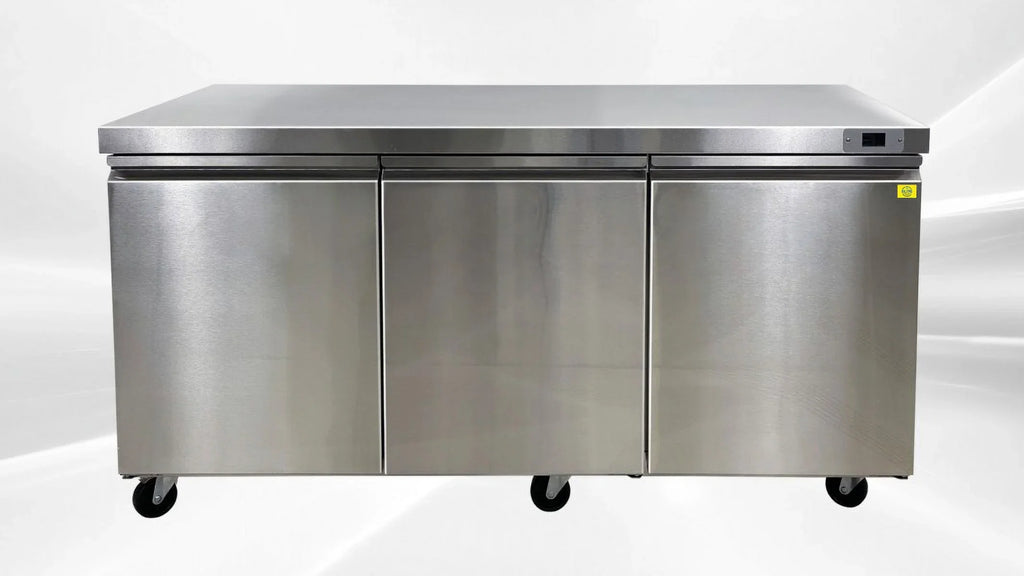 ft. 16.6 Undercounter Door 72 Freezer Commercial Three in. cu.