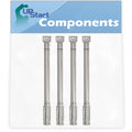 Fits Burner Tube Parts - Pipe Burners Grill 720-0536 Stainless Barbeque for Replacement Old Gas 4-Pack - Steel Charmglow