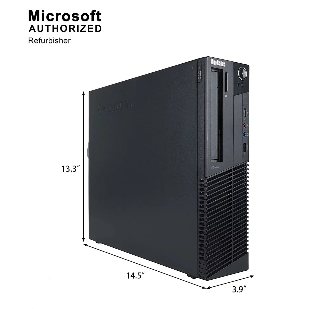 Wifi i5 10 8GB Desktop Pro HDD Ram Windows Computer PC LENOVO Core 500GB