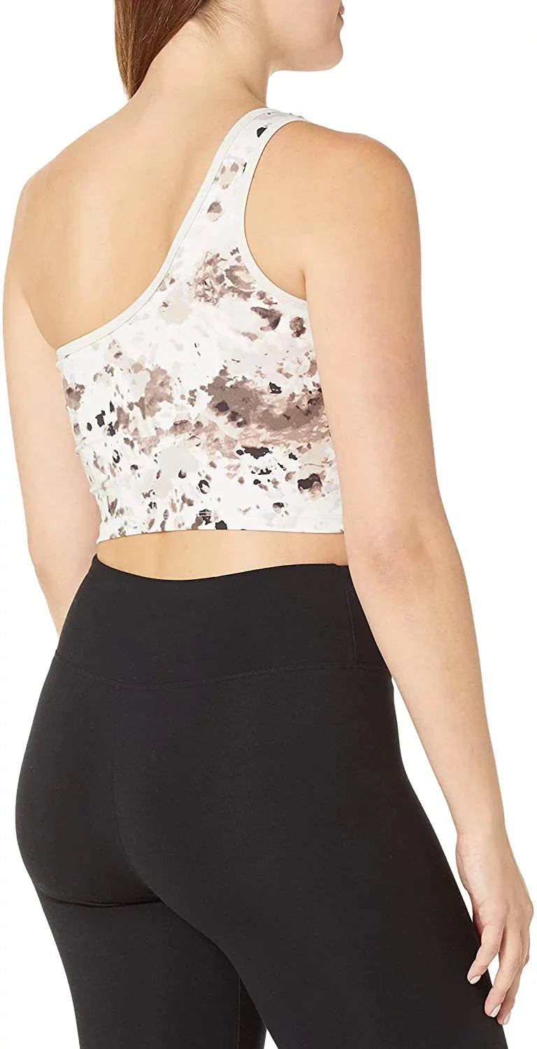 Womens Tommy Sport Tank One Hilfiger Crop Shoulder Top