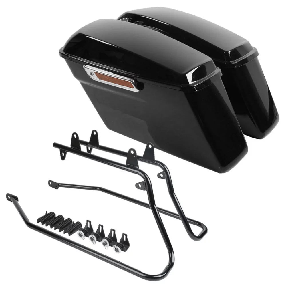 Harley-Davidson For Brackets Saddle Saddlebags Bags w/ Conversion Hard