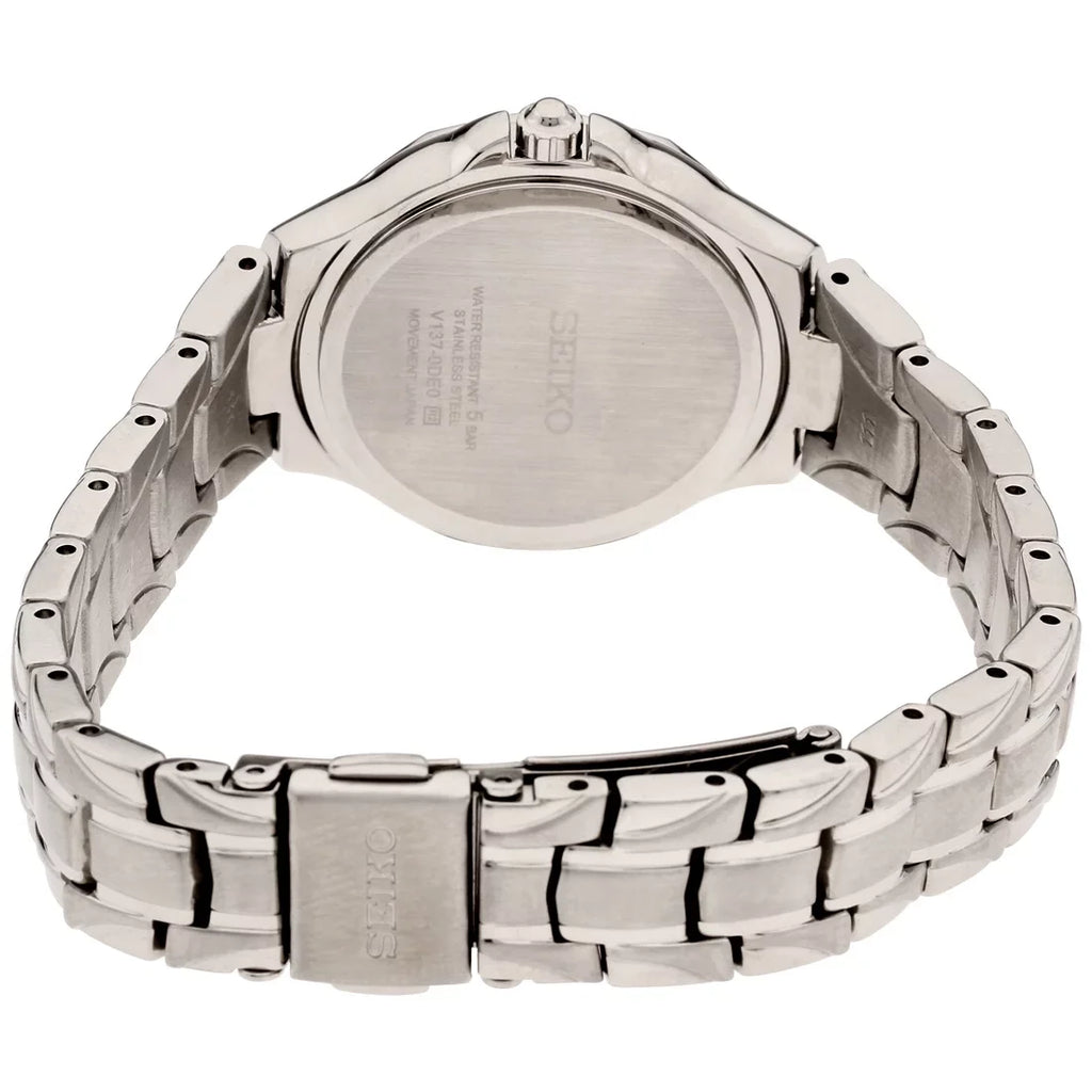 SUP385) Watch, Stainless ' Women's Dress Color:Silver-Toned Quartz (Model: Seiko Steel