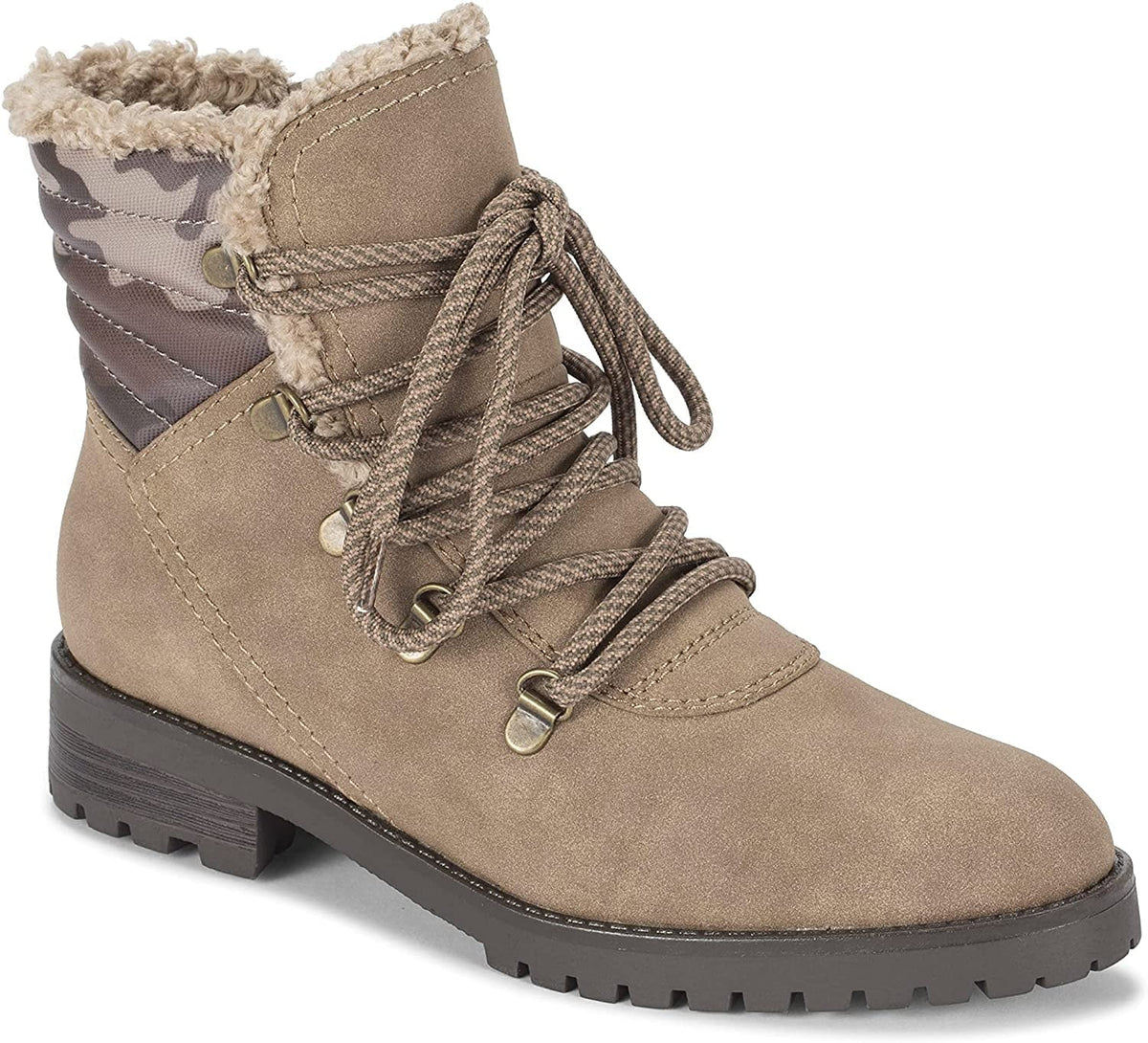 6 Mushroom Boots BareTraps Womens Camo Dennison