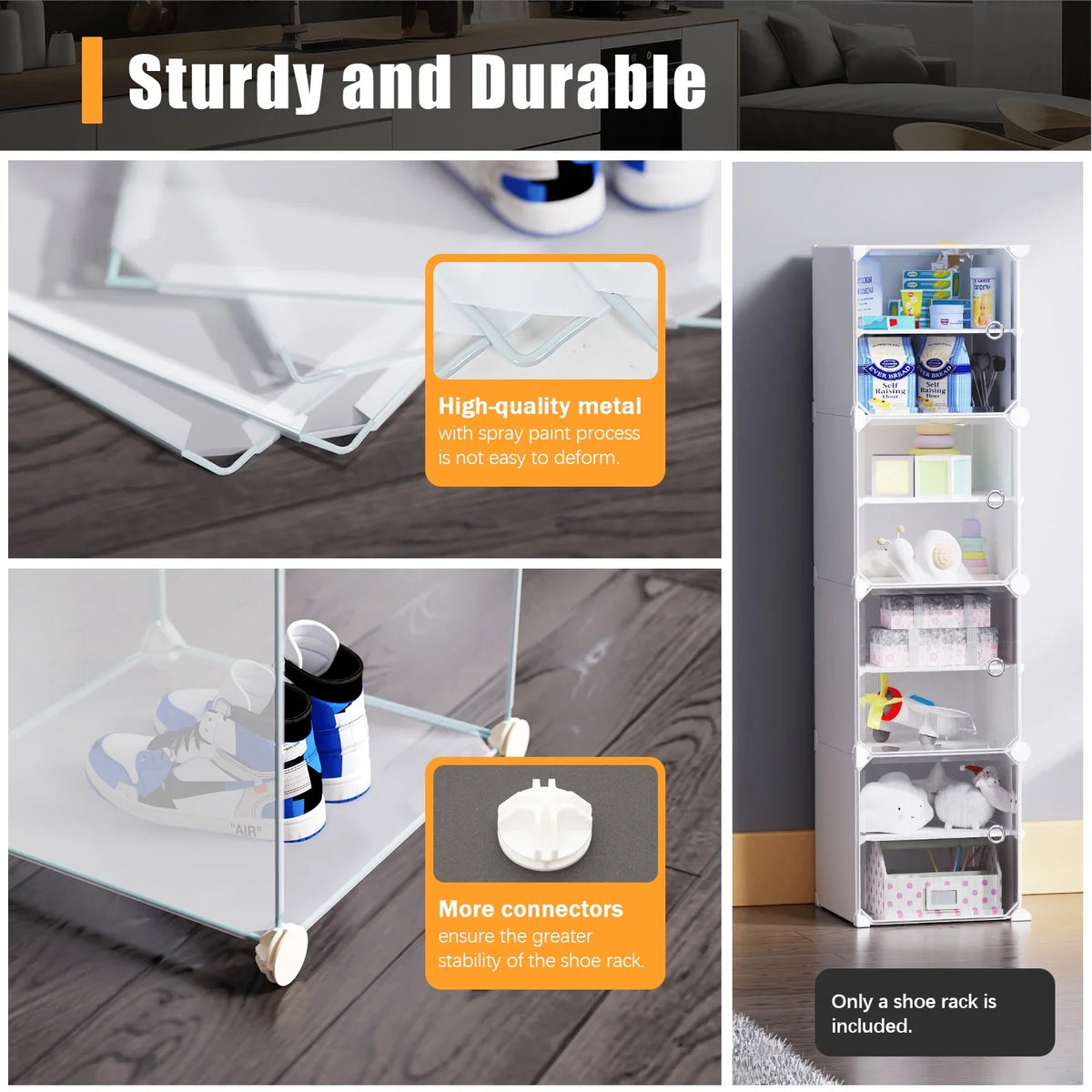 Pairs Storage Shoe Entryway 12 Tiers Boxes, Bedroom Closet 96 Stand White Tower Cubes Shoe Hallway Cabinet Modular Organizer Shelf Shoe Plastic 48 Storage Rack for