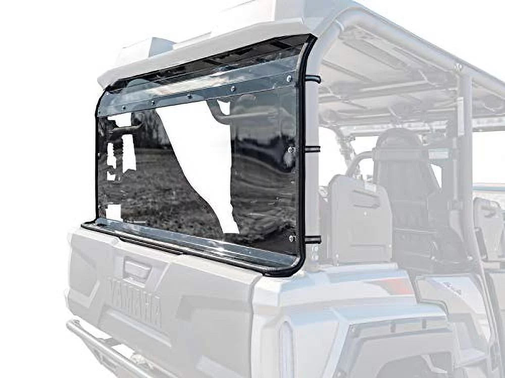 25x and Polycarbonate|250x Tinted Wolverine Rear Stronger Stronger for SuperATV 2018+ of X4|Made Than Glass Made|-Y--X4-76 Windshield Than Acrylic| Lightly 1/4? Yamaha