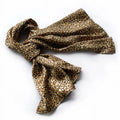 Grain Soft Chic Blancho Color Super Leopard -SCA01006-L Scarf/Wrap/ShawlLarge Silk