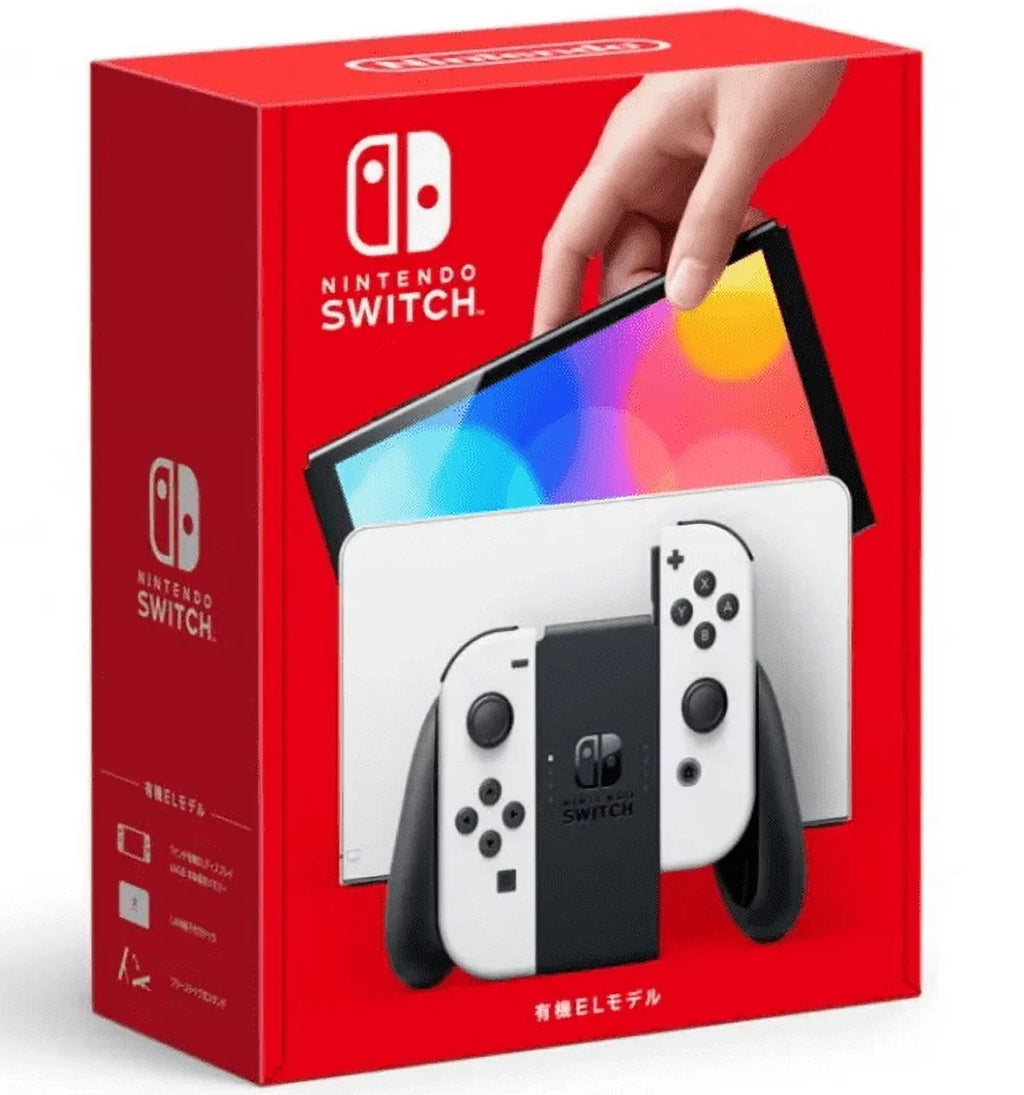 w/ Bundle-Import Switch Edition Joy-Con-Powever Oled) Nintendo ? Model (Sw White